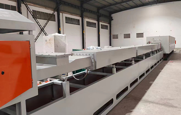 燒結爐廠家長興嘉誠爐業(yè)有限公司為江蘇客戶定制的鋼管退火爐在江北安裝調(diào)試順利完成